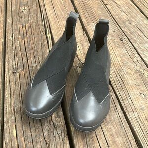 Fly London Women’s Blis Leather Booties in Black. Size Women’s US 9